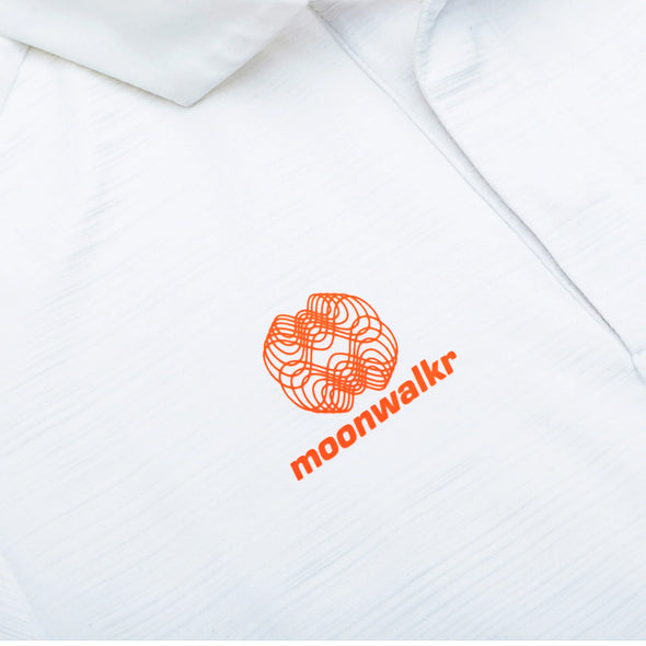 Moonwalkr White T-shirt - Half Sleeve
