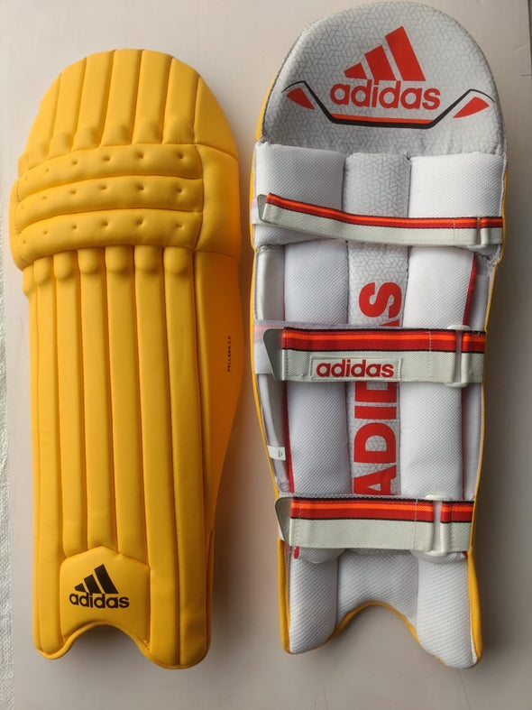 Adidas Pellara 3.0 Batting pads Yellow