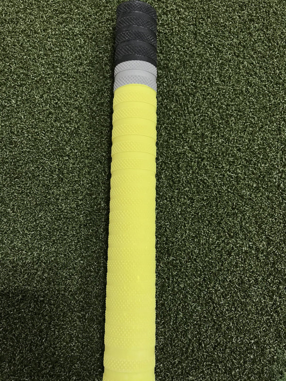 Yellow Dotted round Bat Grip