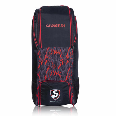SG SAVAGE X4 DUFFLE WHEELIE Cricket Kit Bag