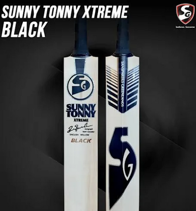 SG SUNNY TONNY XTREME BLACK English Willow Cricket Bat