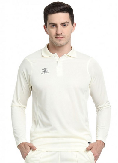 Shrey Cricket Match Shirt Long Sleeve