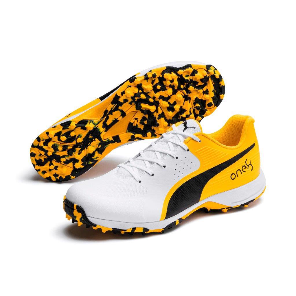 Puma cricket shoes orange Clearance
